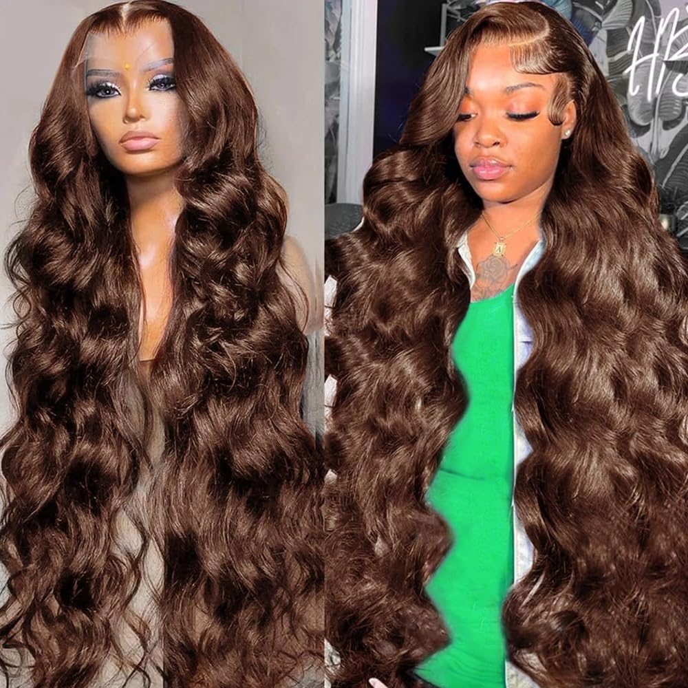 Annie 13x4 Lace Frontal Wig Brown Body Wave