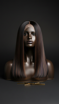 Peluca lisa 100% cabello virgen