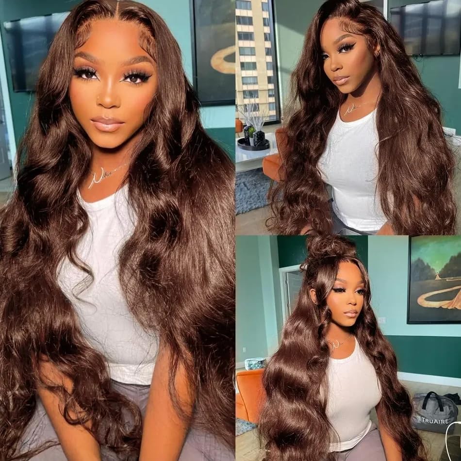 Annie 13x4 Lace Frontal Wig Brown Body Wave
